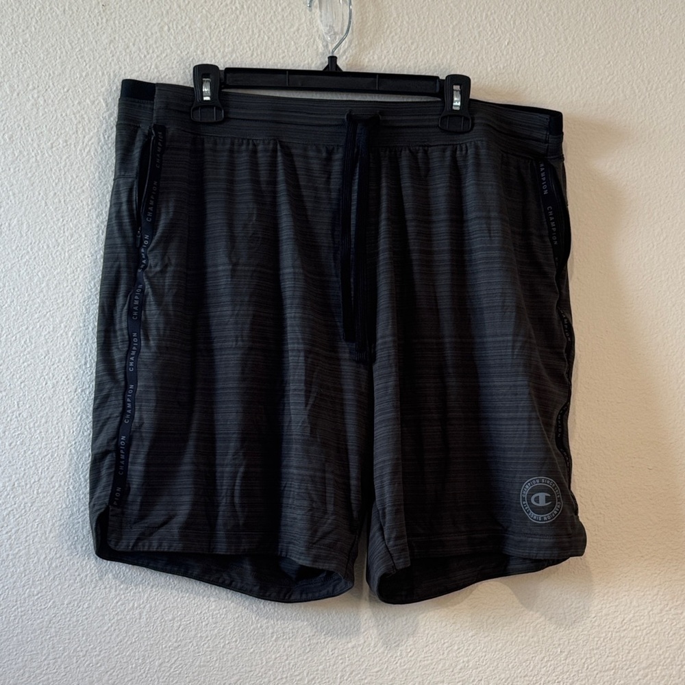 Champion Men's Army Green Athletic Shorts